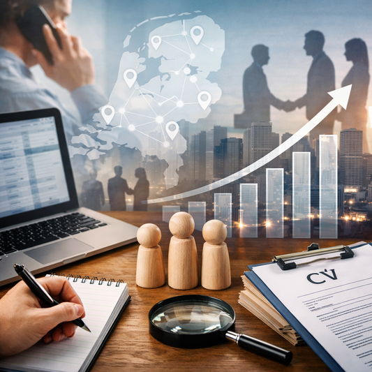 Stabiele instroom van nieuwe recruitmentopdrachten