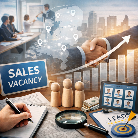 Nieuwe salesvacatures ingevuld via gerichte acquisitie